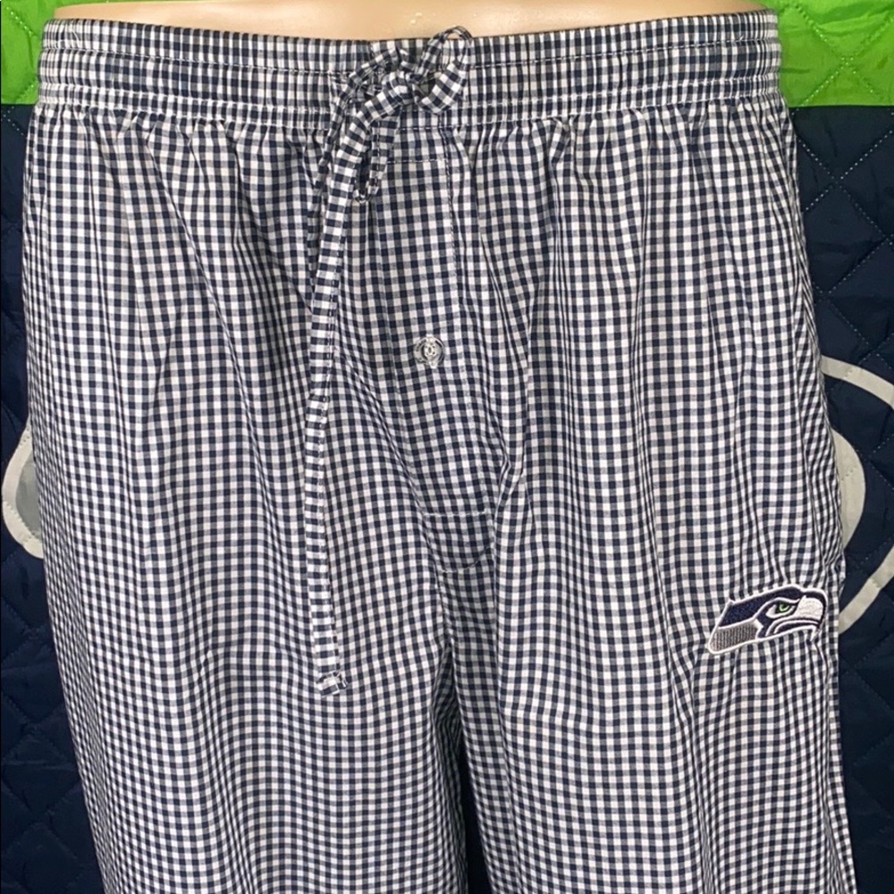 🎁 Seahawks NWOT lounge pant Size L 💙💚 - Picture 4 of 8